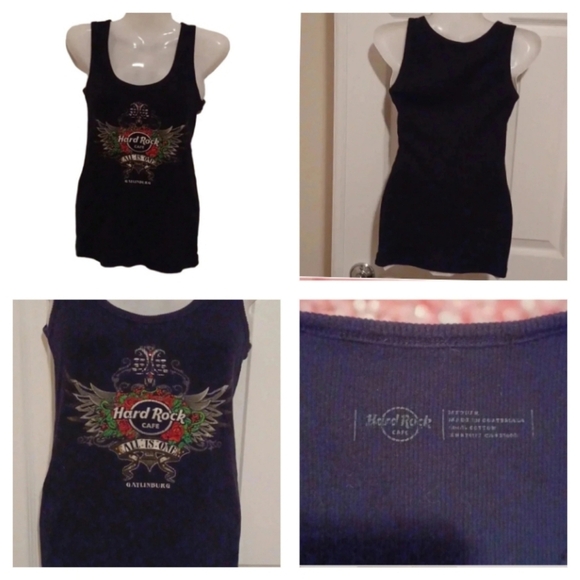 💙🏍Hard rock sparkly tank top - Picture 1 of 7
